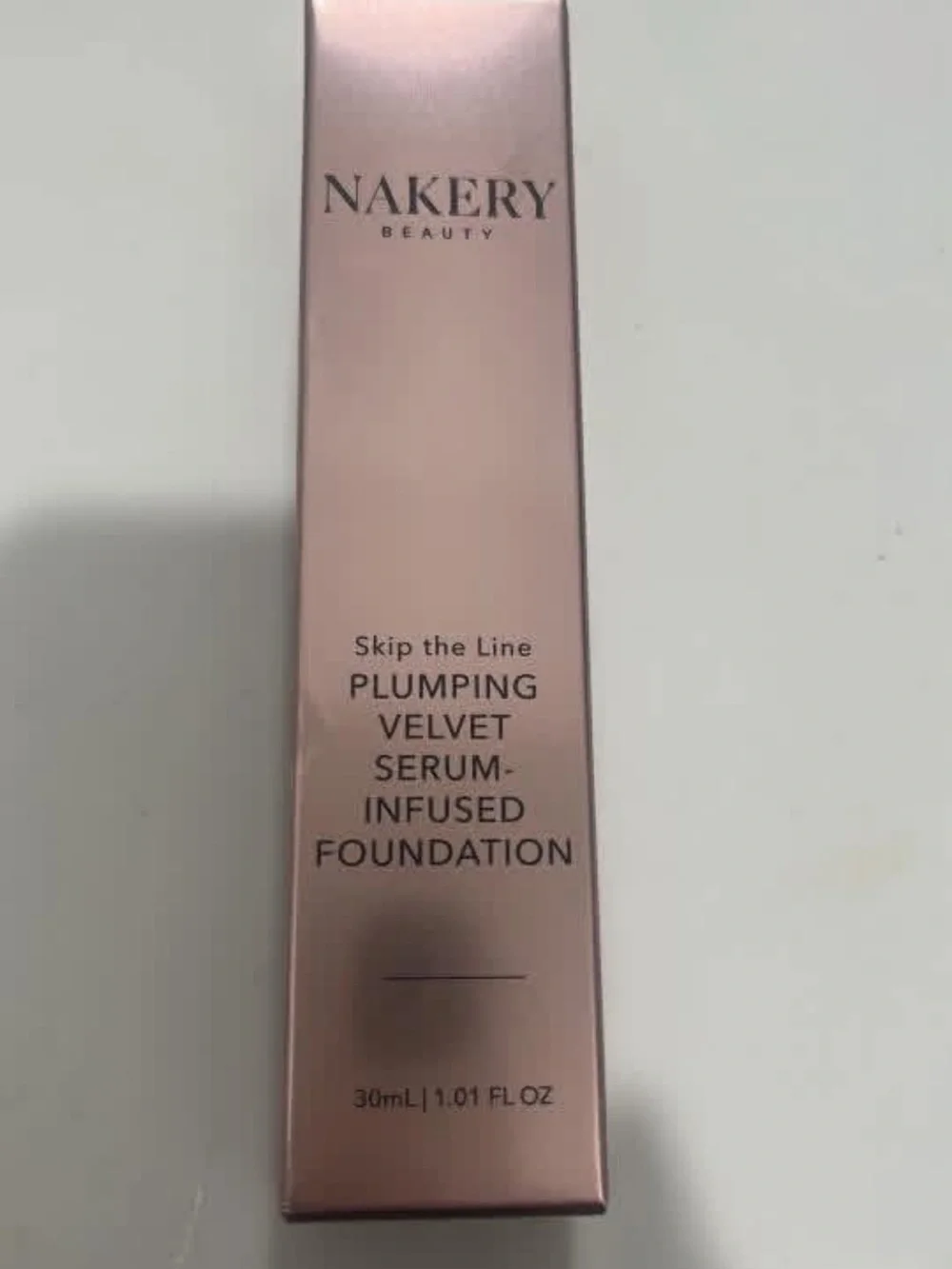 Nakery Beauty Plumping Velvet Serum-Infused Foundation — medium/deep